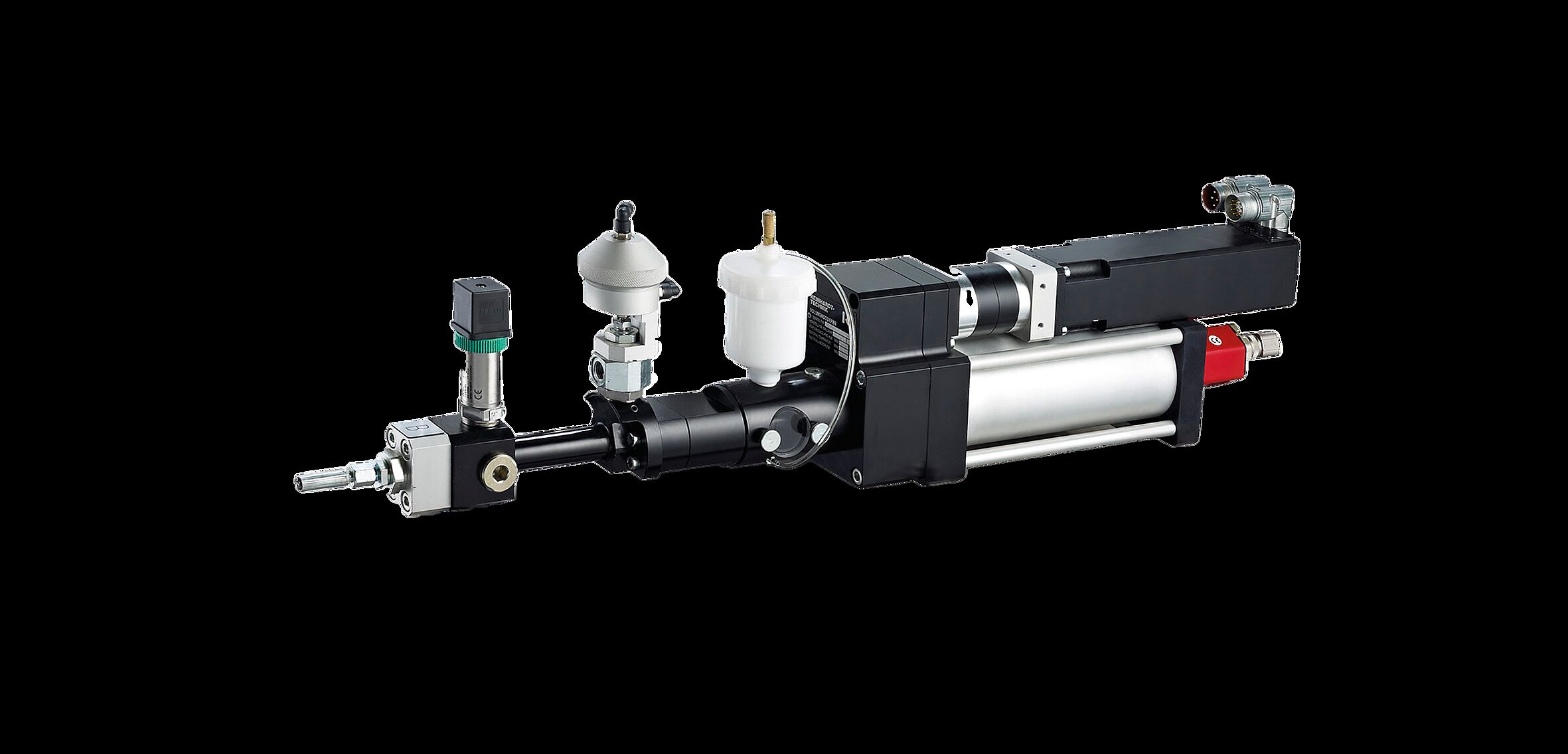 High-performance metering system with servo drive